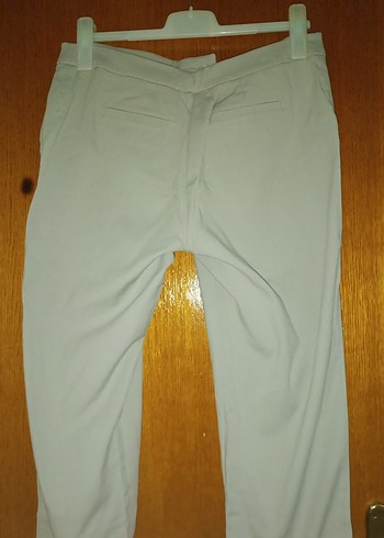 Kadın Bej Normal Boy Kumaş Pantolon - Görsel 3