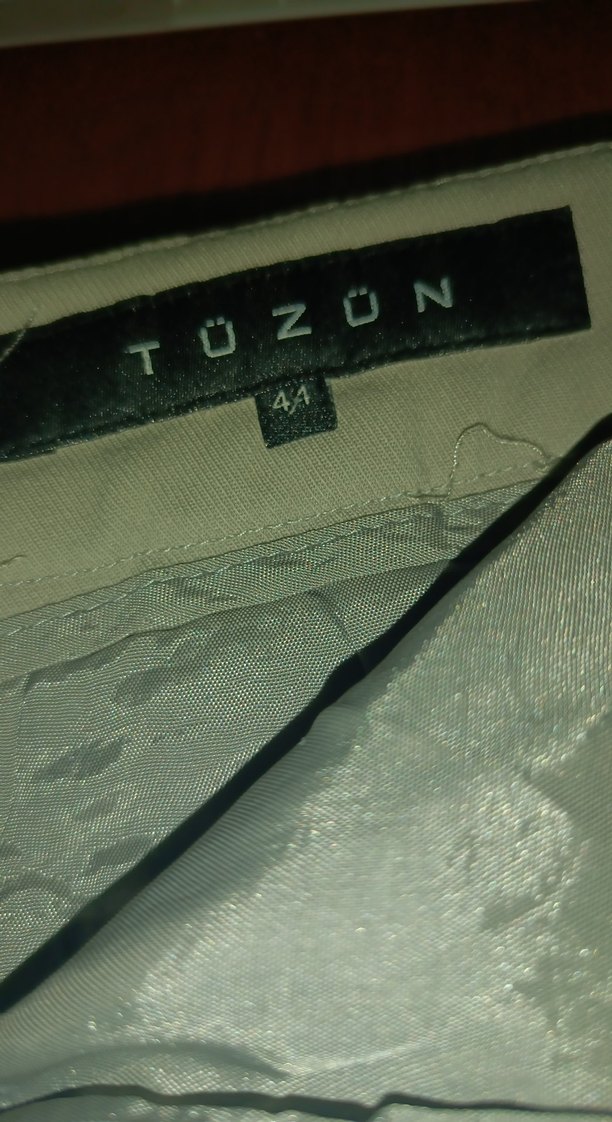 Kadın Bej Normal Boy Kumaş Pantolon - Görsel 5