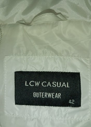 Beyaz Fermuarlı Kadın Yelek - Görsel 5