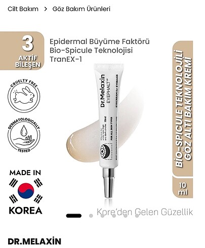 Beden Dr. Melaxin göz kremi