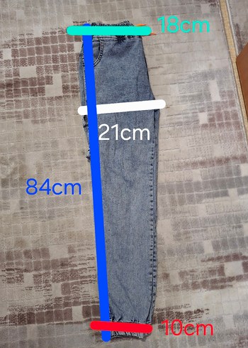 KIZ ÇOCUK Kot Pantolon JEANS - Görsel 4