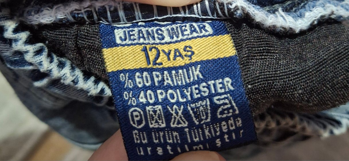 KIZ ÇOCUK Kot Pantolon JEANS - Görsel 5