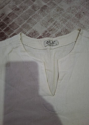 Rahat Kesim Erkek Beyaz Tişört - Görsel 5