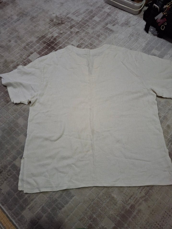 Rahat Kesim Erkek Beyaz Tişört - Görsel 3