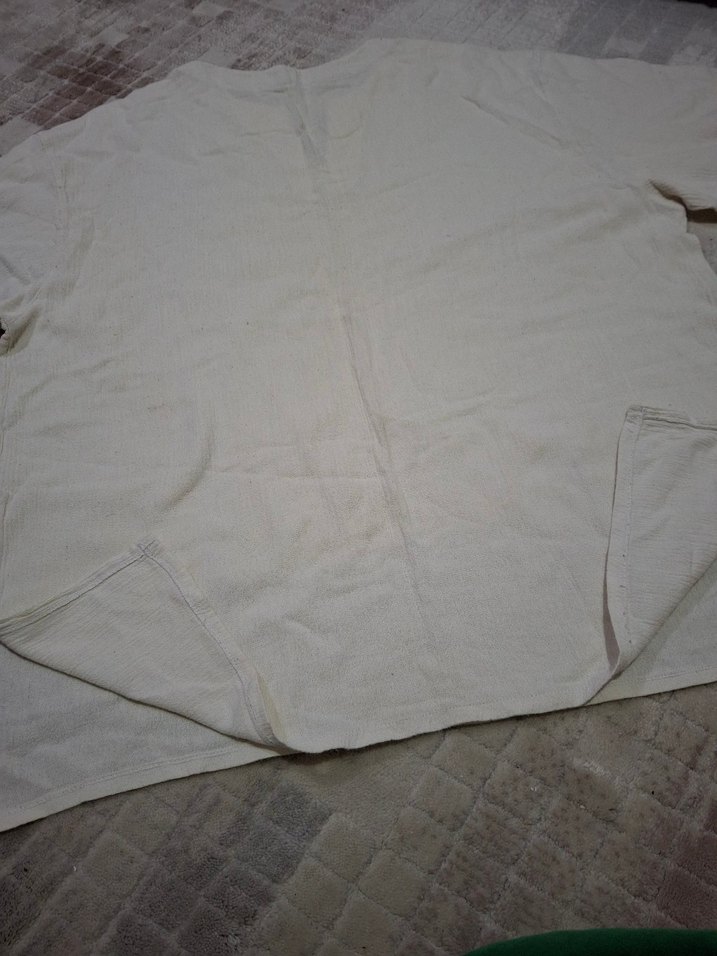 Rahat Kesim Erkek Beyaz Tişört - Görsel 2