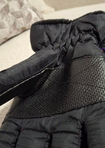 Mor Detaylı Erkek Kayak Eldiveni - Görsel 4