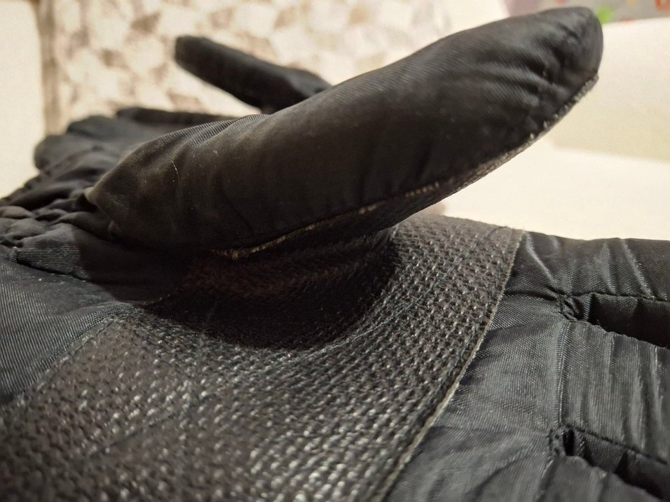 Mor Detaylı Erkek Kayak Eldiveni - Görsel 3