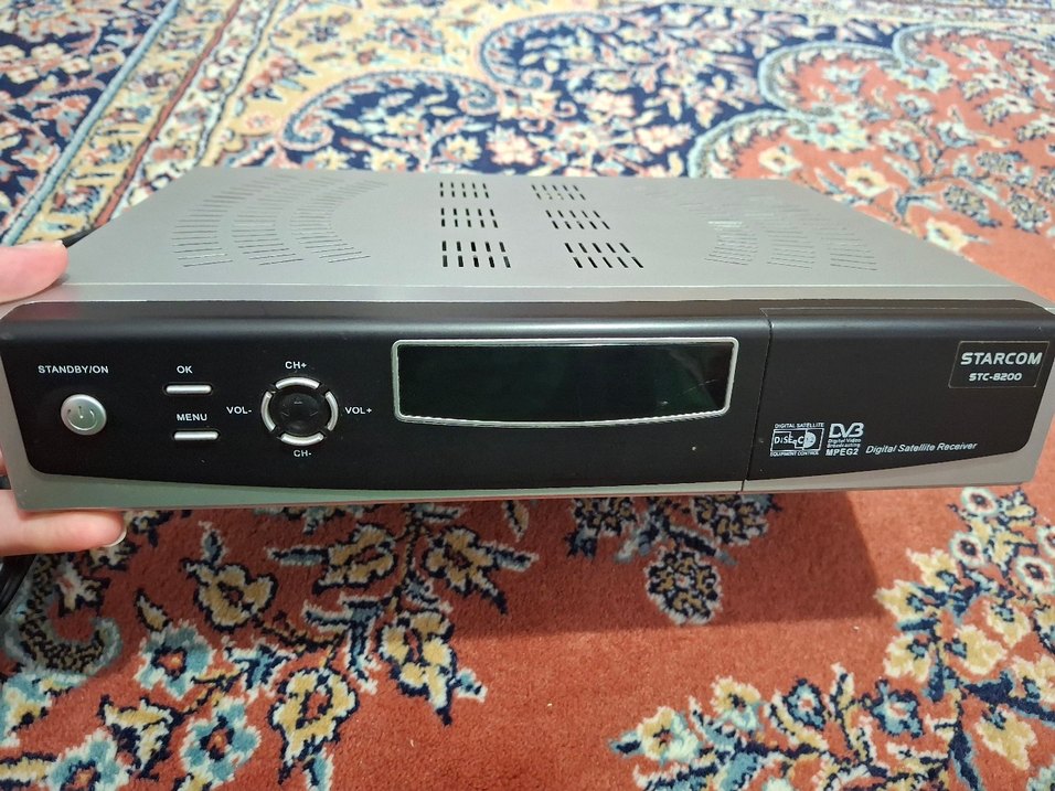 Gri Uydu Alıcısı Cihazı - Görsel 2