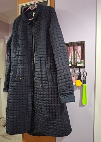 Kadın Uzun Şişme Mont - Görsel 2