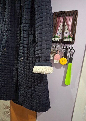 Kadın Uzun Şişme Mont - Görsel 3