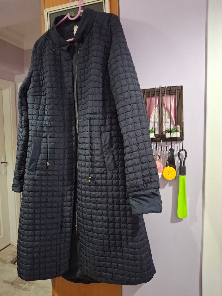 Kadın Uzun Şişme Mont - Görsel 2