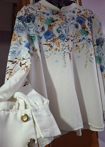 Desenli Uzun Kollu Gömlek - Görsel 7