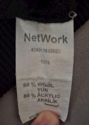 Gri Düğmeli Kadın Triko Süveter - Görsel 6