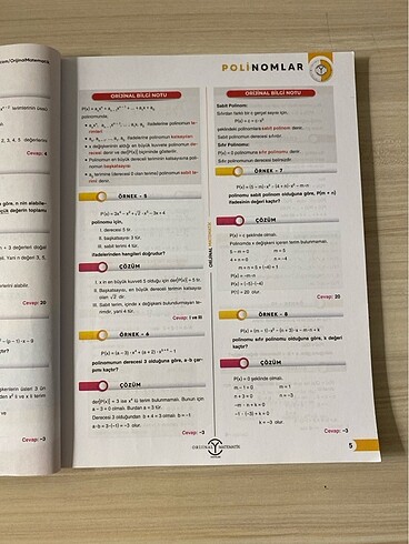  Orijinal ayt matematik Fasikül