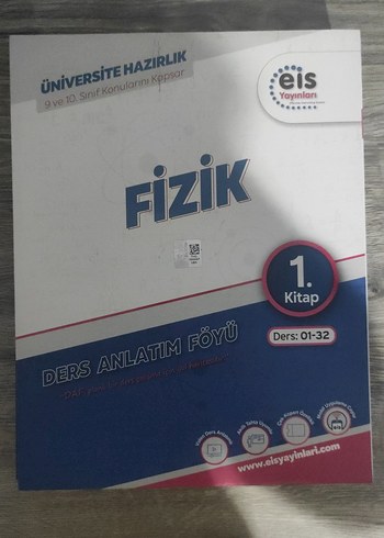 Eis Yayınları Fizik 1.- 2.-3. kitap ders anlatım föyü