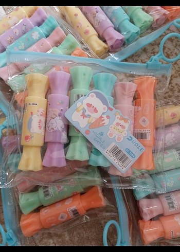 Beden Renk Pastel Renkli Fosforlu Kalem Seti