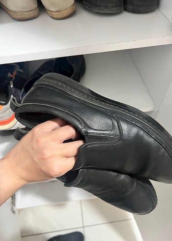 İnci Marka Deri Slip On Ayakkabi