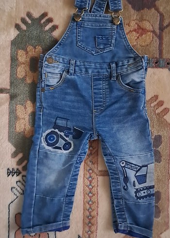 Mavi Erkek Bebek Kot Pantolon - 12-18 Ay - Görsel 2