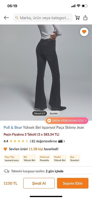 Pull and Bear Pull and bear jean