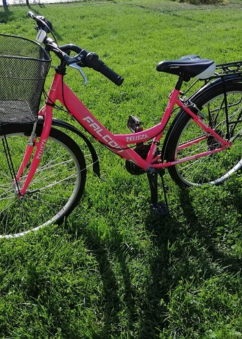 Pembe Renkli iki Tekerlekli Bisiklet - Görsel 3