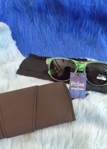 Yeşil Polarize Kadın Güneş Gözlüğü - Görsel 3