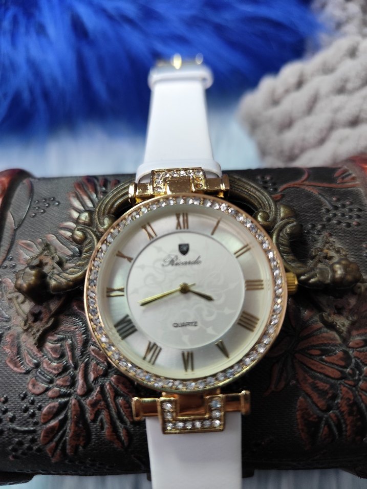 Beyaz Klasik Kadın Kol Saati - Görsel 4