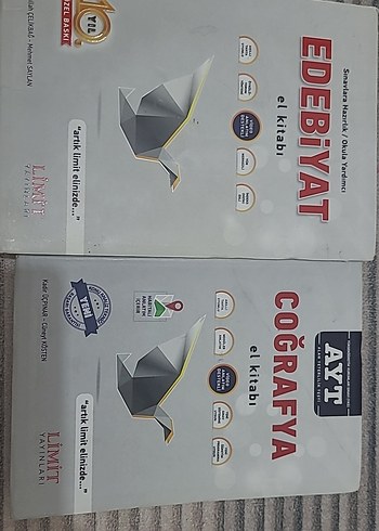 LİMİT AYT Edebiyat ve Coğrafya El Kitapları