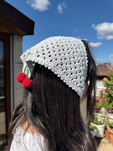  Beden Kirazlı bandana