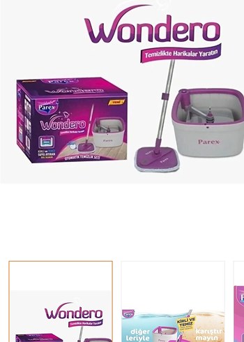 Wondero Parex Temizlik Seti