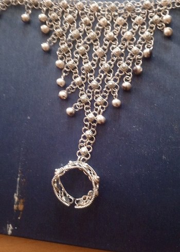 mardin el yapımı gümüş Şahmeran  bileklik yüzük - Görsel 3