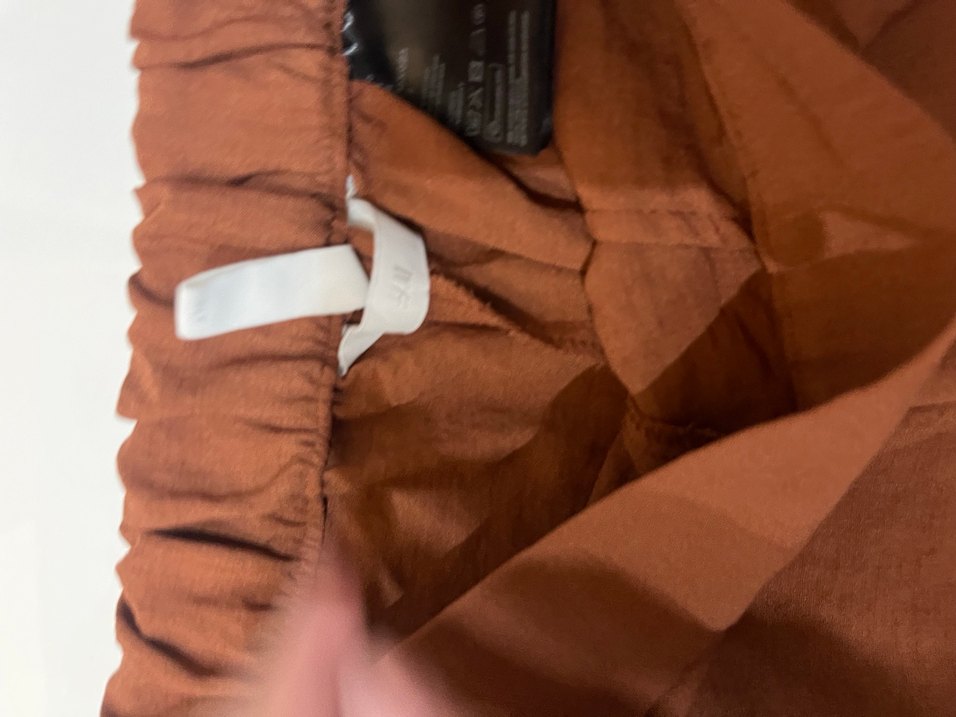 Kahverengı turuncu gıbıde pantolon - Görsel 3