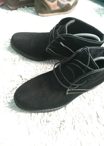 Siyah Süet Erkek Bot - Görsel 2