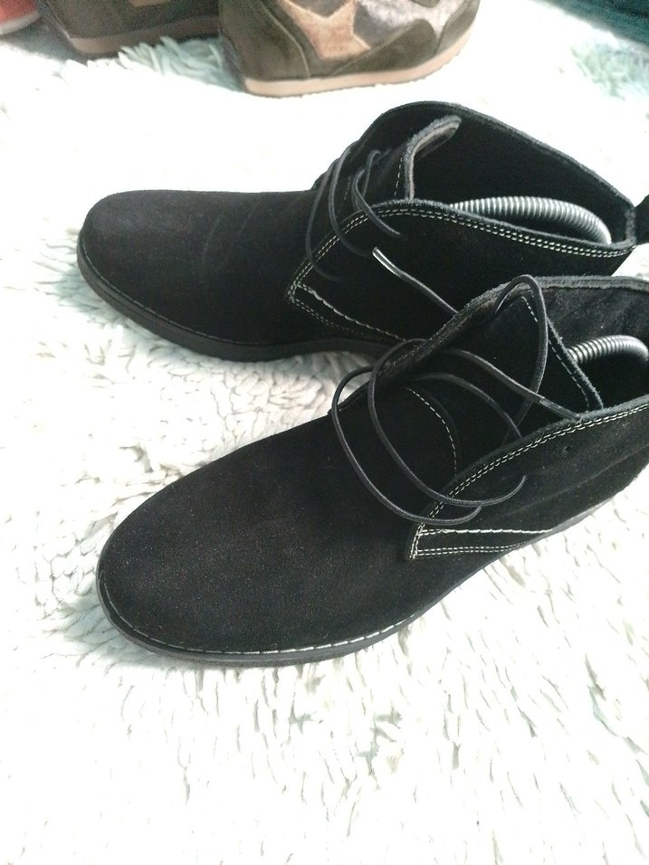 Siyah Süet Erkek Bot - Görsel 2