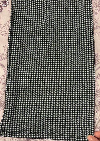 Kareli siyah beyaz bol alt - Görsel 3