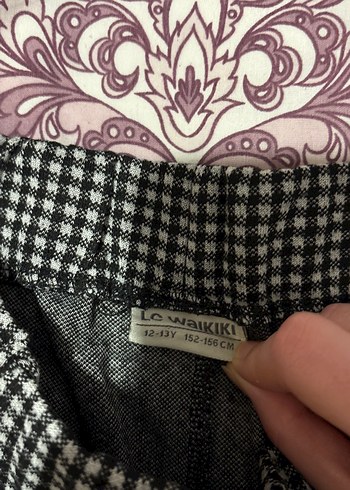 Kareli siyah beyaz bol alt - Görsel 4