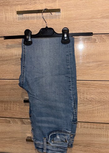 Zara Mavi Denim Jean Pantolon