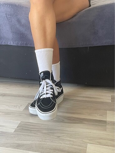39 Beden siyah Renk Vans kadın ayakkabı