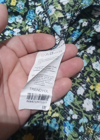 xl Beden Çiçek Desenli Uzun Bohem Elbise