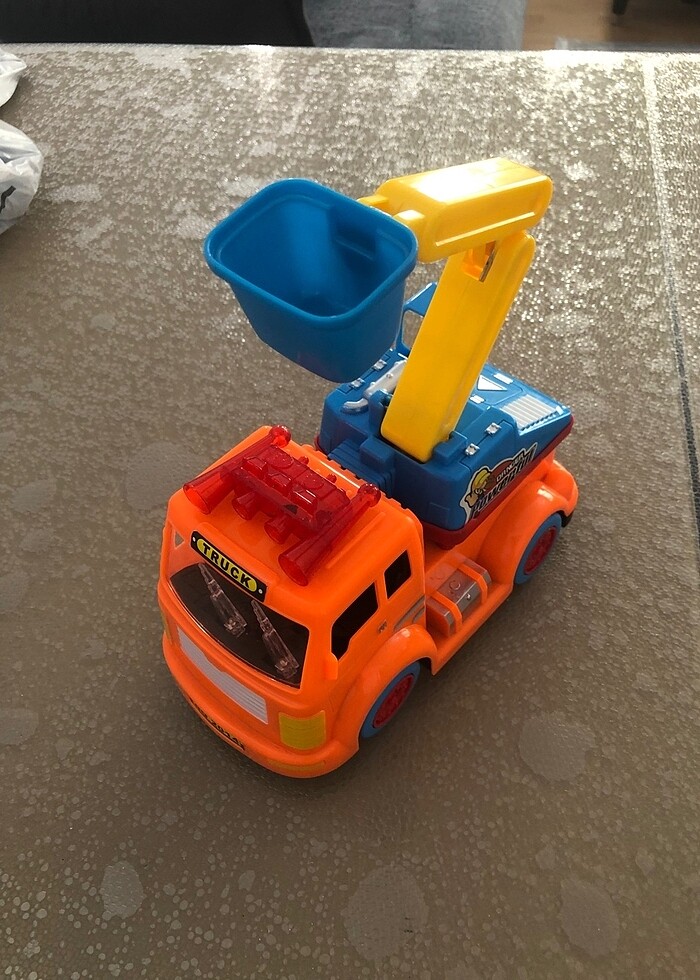 Oyuncak kepçe araba - Görsel 2