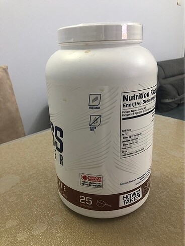 Beden Kullanılmamış kapalı kutu-2.5KG Protein Ocn Mass Gainer