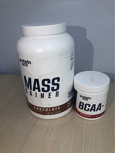 Beden Renk Az kullanılmış-Protein OCN Mass Gainer ve BCAA+