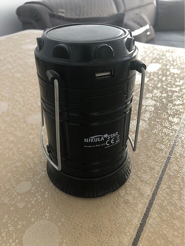 Alev efektli Kamp Lambası - Görsel 2