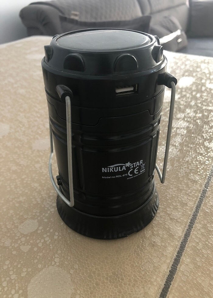 Alev efektli Kamp Lambası - Görsel 2