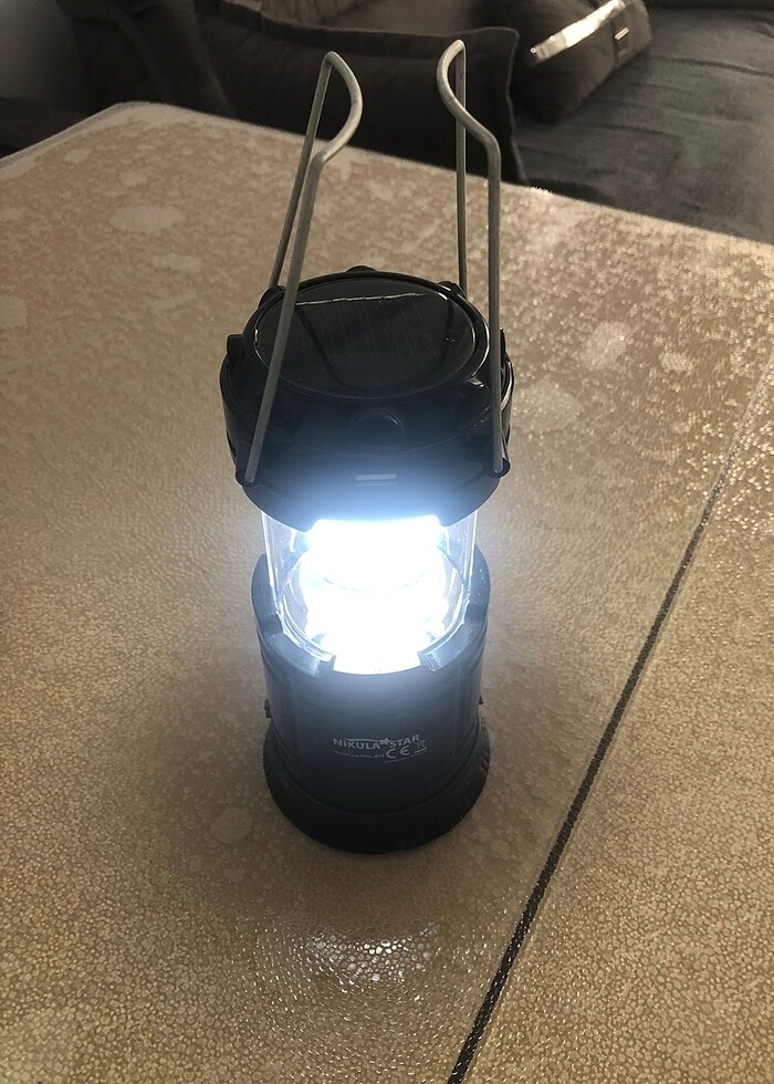 Alev efektli Kamp Lambası - Görsel 4