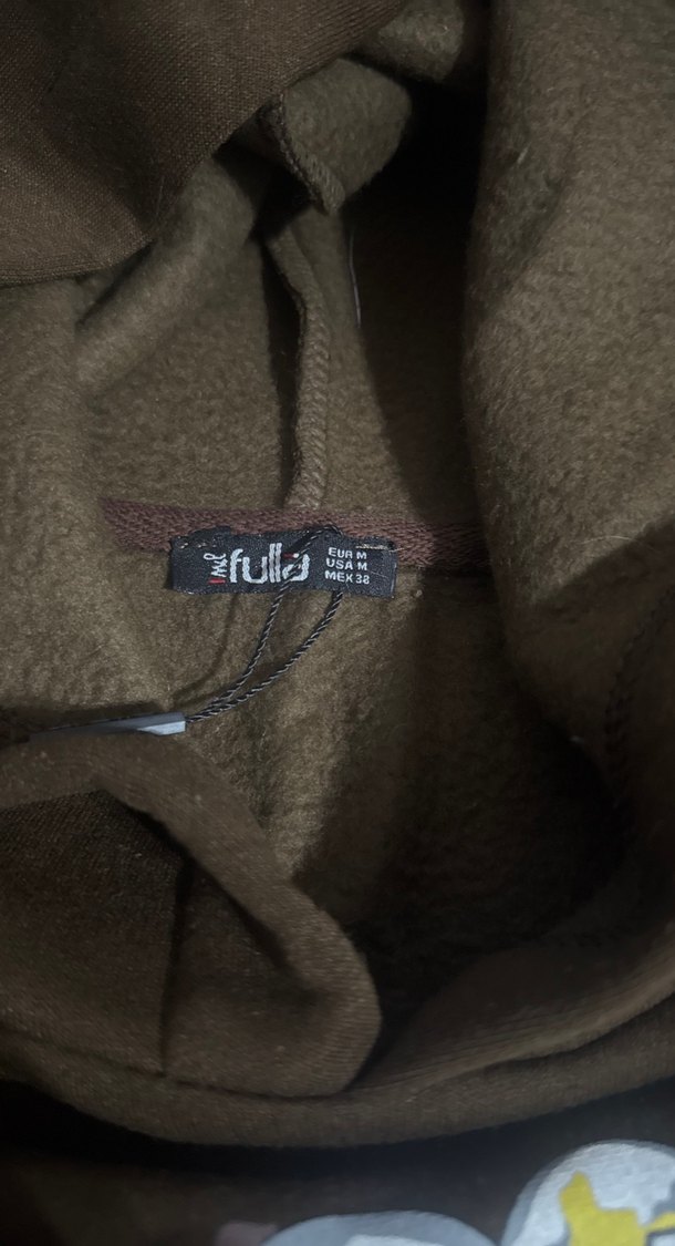 Kahverengi Kapüşonlu Unisex Sweatshirt - Görsel 3