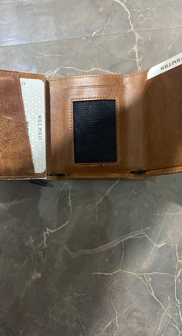 Vintage Kahverengi Erkek Cüzdanı - Görsel 2