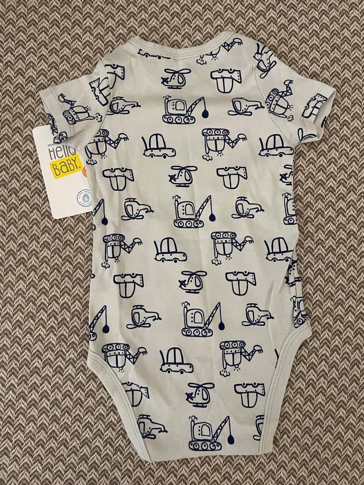 Kısa Kollu Bebek Erkek Body - Görsel 3