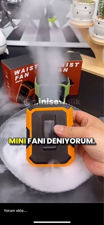 Mini fan - Görsel 2