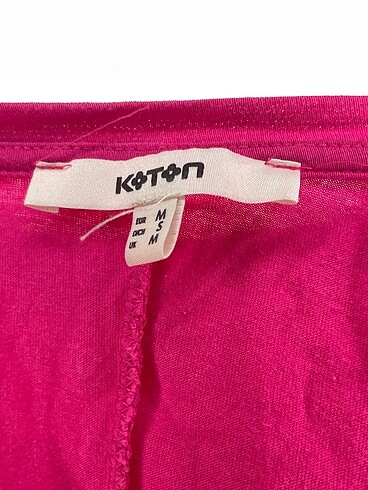 s Beden pembe Renk Koton T-shirt %70 İndirimli.