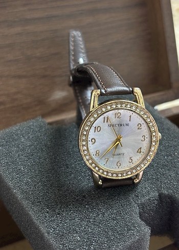 Spectrum Kahverengi Klasik Kadın Kol Saati - Görsel 2